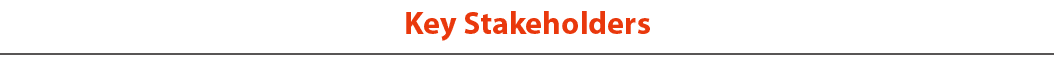 Key Stakeholders 