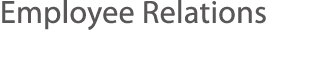 Employee Relations