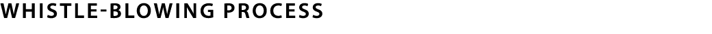 Whistle-Blowing Process