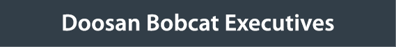 Doosan Bobcat Executives