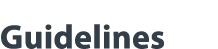 Guidelines