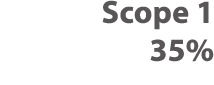 Scope 1 35% 