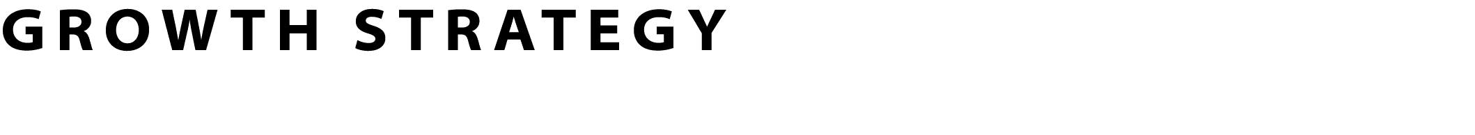 Growth Strategy