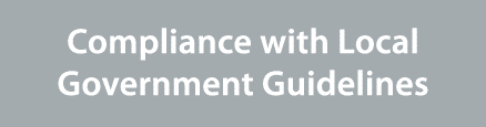Compliance with Local Government Guidelines