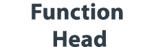 Function Head