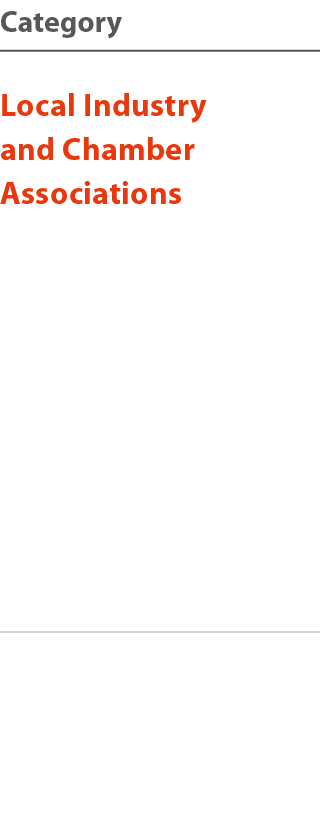 Category Local Industry and Chamber Associations     