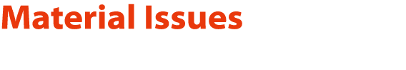 Material Issues