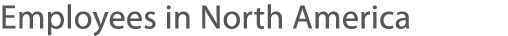 Employees in North America