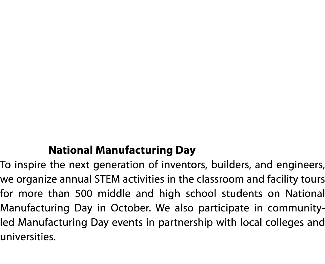           National Engineering Week Doosan Bobcat North America has partnered with middle and high schools for the Na   