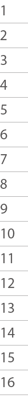1 2 3 4 5 6 7 8 9 10 11 12 13 14 15 16 