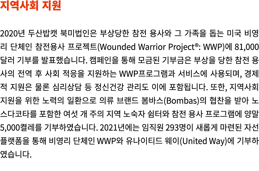         2020                                                      (Wounded Warrior Project : WWP)  81,000               