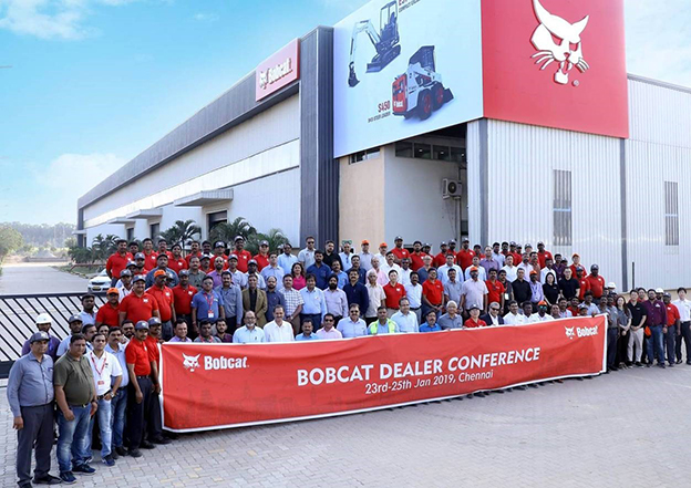 The Bobcat Dealer Conference at Chennai, Jan. 23-25, 2019.